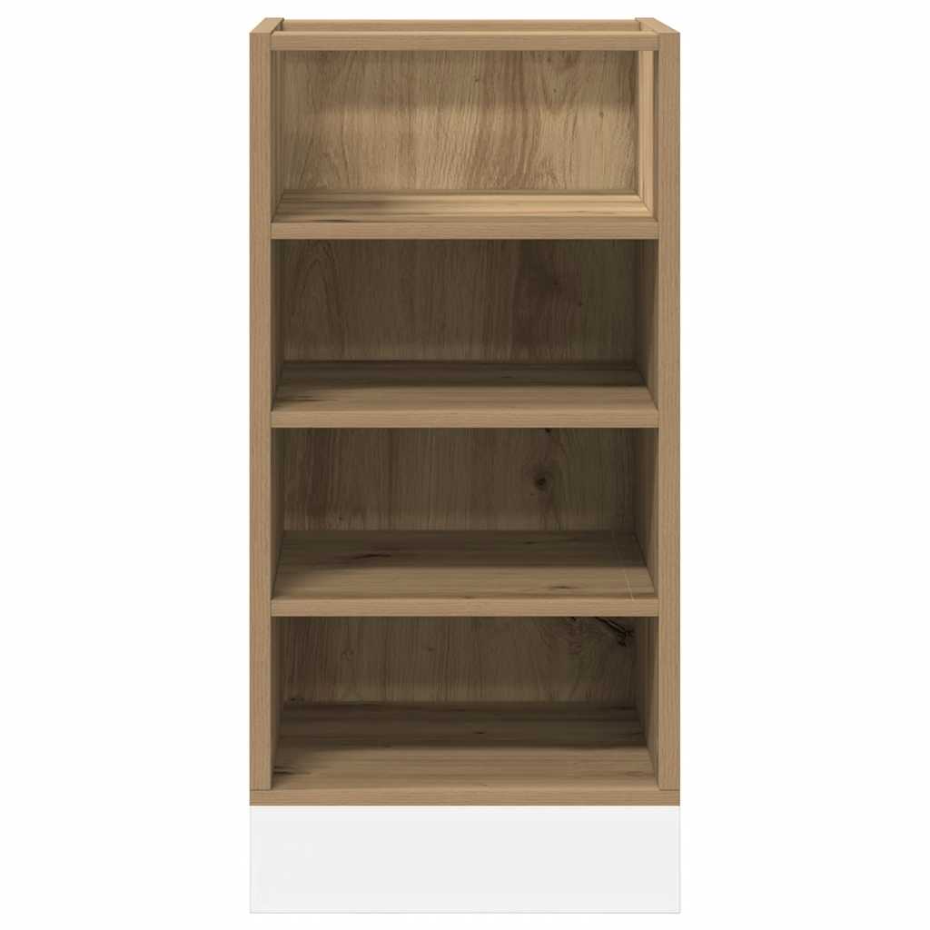 vidaXL Bottom Cabinet Riga Artisan Oak 40x44.5x81.5 cm Engineered Wood