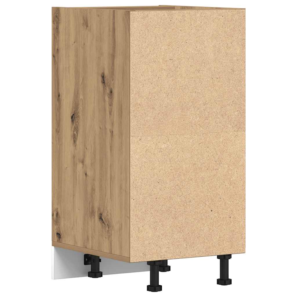 vidaXL Bottom Cabinet Riga Artisan Oak 40x44.5x81.5 cm Engineered Wood