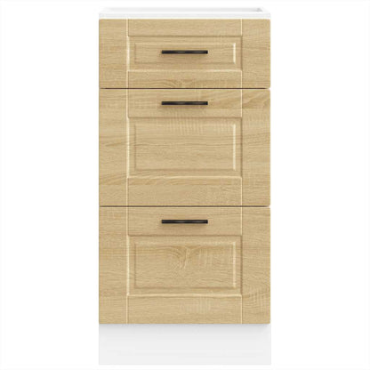 vidaXL Kitchen Base Cabinet Porto Sonoma Oak Engineered Wood