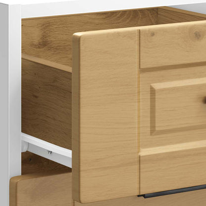 vidaXL Kitchen Base Cabinet "Porto" Artisan Oak Engineered Wood