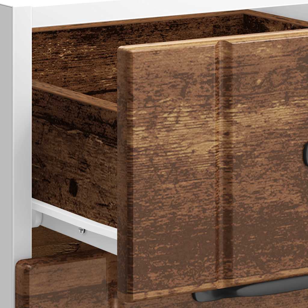 vidaXL Kitchen Base Cabinet "Lucca" Old Wood Engineered Wood
