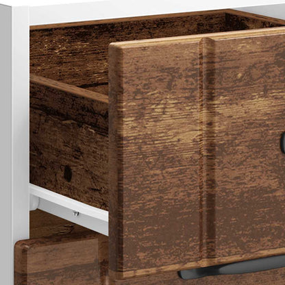 vidaXL Kitchen Base Cabinet "Lucca" Old Wood Engineered Wood