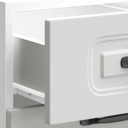 vidaXL Kitchen Base Cabinet "Kalmar" White Engineered Wood