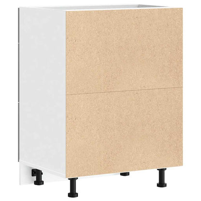 vidaXL Kitchen Base Cabinet Lyon Grey Sonoma Engineered Wood