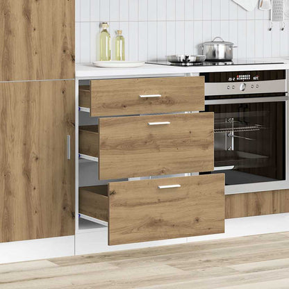 vidaXL Kitchen Base Cabinet "Lyon" Artisan Oak Engineered Wood