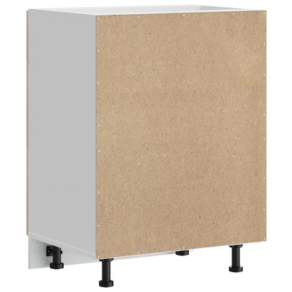 vidaXL Kitchen Base Cabinet "Porto" Sonoma Oak Engineered Wood