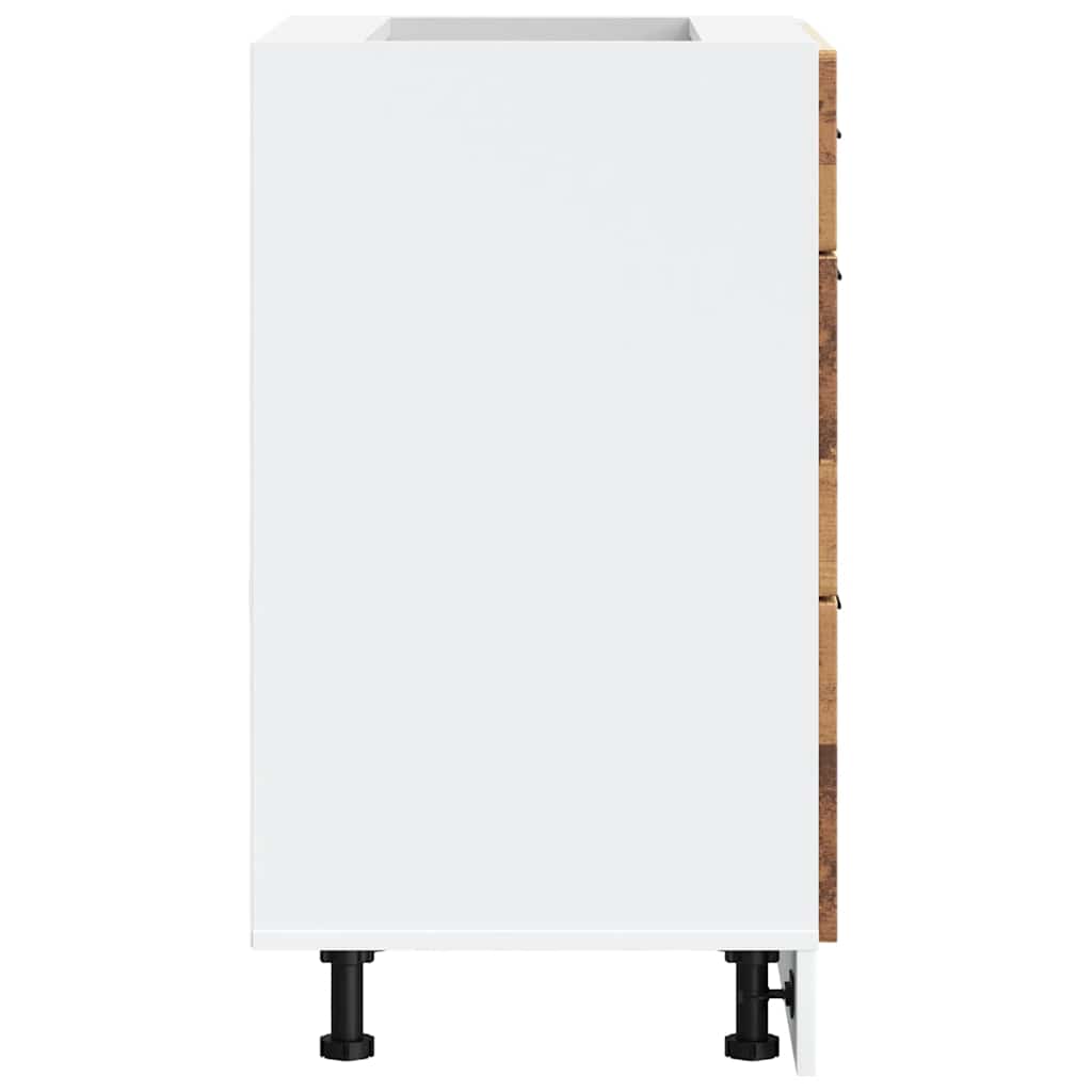 vidaXL Kitchen Base Cabinet Porto Old Wood Engineered Wood