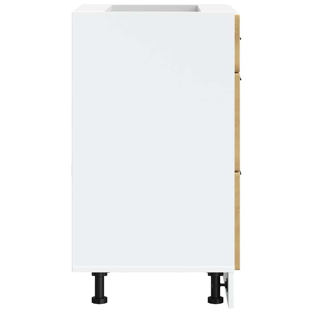 vidaXL Kitchen Base Cabinet Porto Artisan Oak Engineered Wood