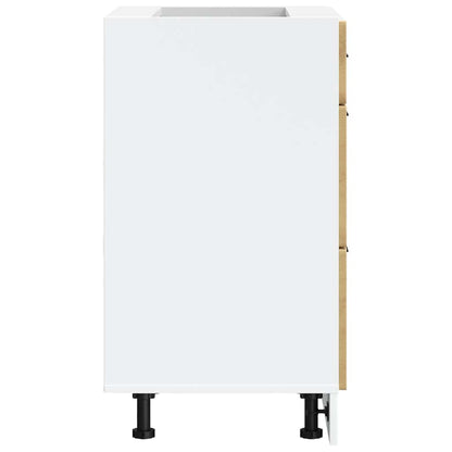 vidaXL Kitchen Base Cabinet Porto Artisan Oak Engineered Wood