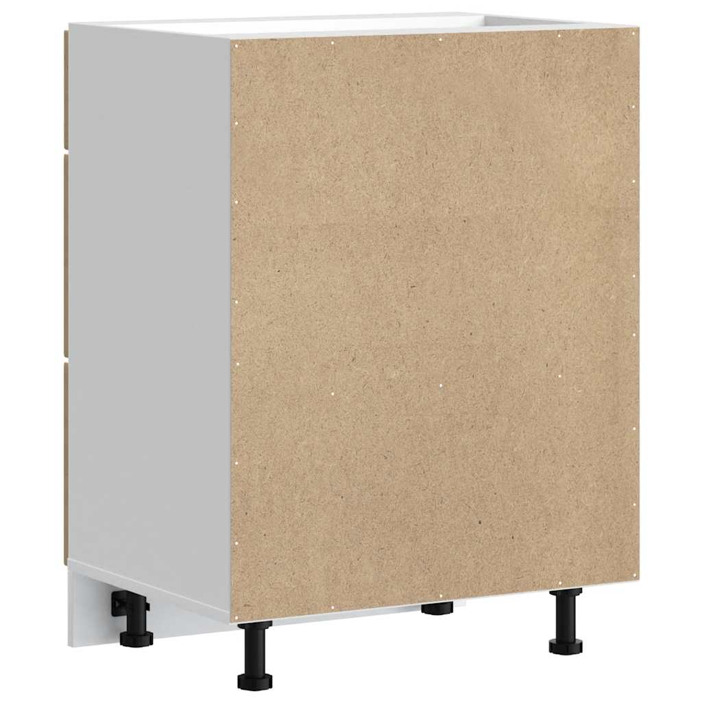 vidaXL Kitchen Base Cabinet Porto Artisan Oak Engineered Wood