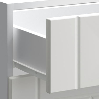 vidaXL Kitchen Base Cabinet "Lucca" White Engineered Wood