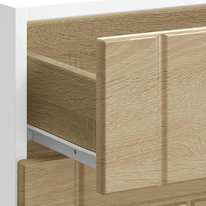 vidaXL Kitchen Base Cabinet Lucca Sonoma Oak Engineered Wood