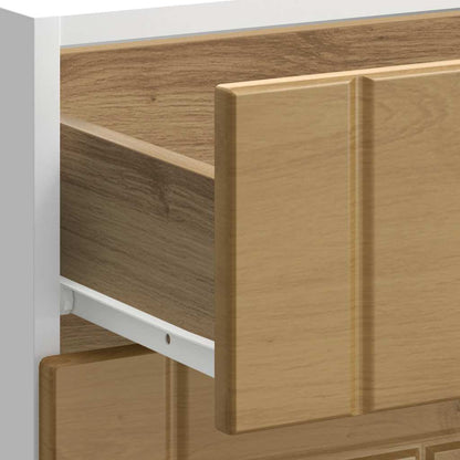 vidaXL Kitchen Base Cabinet Lucca Artisan Oak Engineered Wood