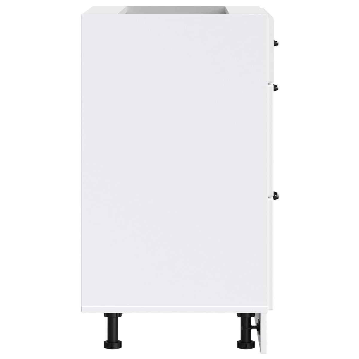 vidaXL Kitchen Base Cabinet "Kalmar" White Engineered Wood