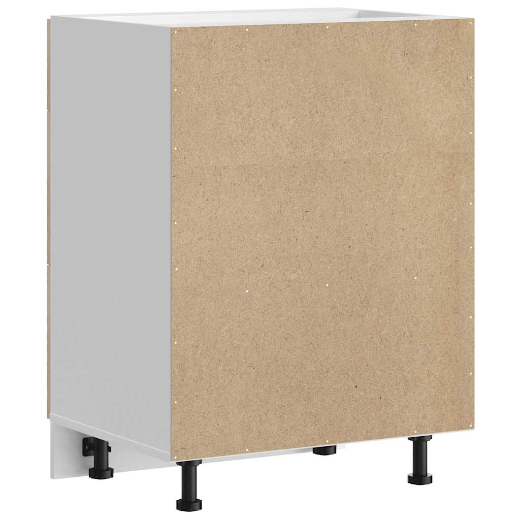 vidaXL Kitchen Base Cabinet Kalmar Sonoma Oak Engineered Wood