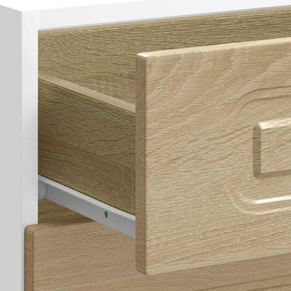 vidaXL Kitchen Base Cabinet Kalmar Sonoma Oak Engineered Wood
