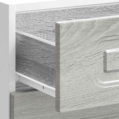 vidaXL Kitchen Base Cabinet Kalmar Grey Sonoma Engineered Wood