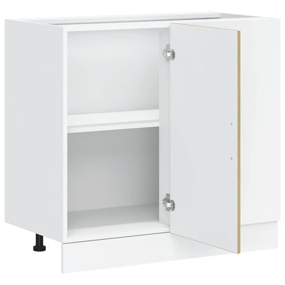 vidaXL Kitchen Base Cabinet Lyon Sonoma Oak Engineered Wood