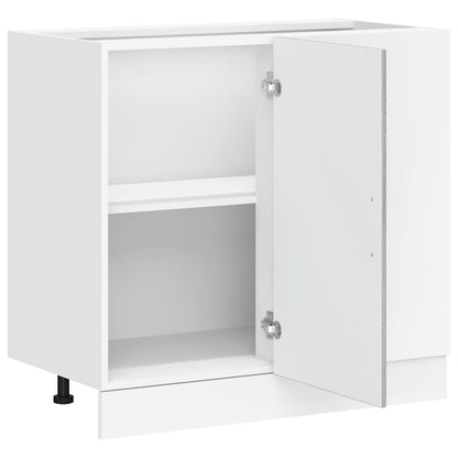 vidaXL Kitchen Base Cabinet Lyon Grey Sonoma Engineered Wood