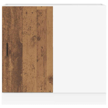 vidaXL Kitchen Base Cabinet "Lyon" Old Wood Engineered Wood