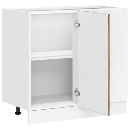 vidaXL Kitchen Base Cabinet "Lyon" Old Wood Engineered Wood