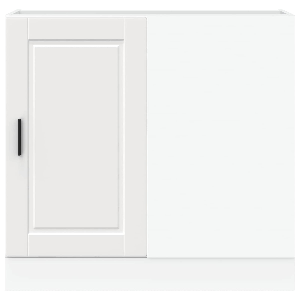 vidaXL Kitchen Base Cabinet "Porto" White Engineered Wood