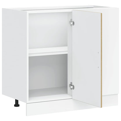 vidaXL Kitchen Base Cabinet "Porto" Sonoma Oak Engineered Wood