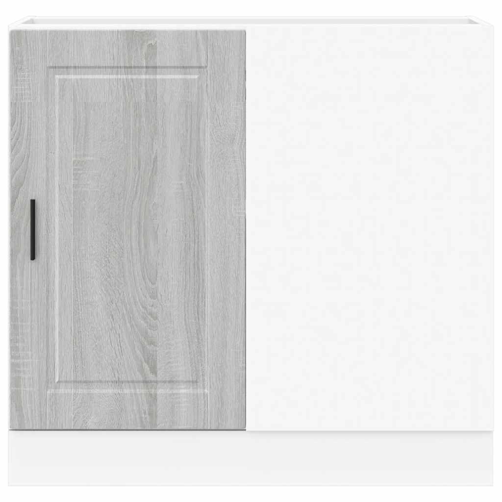 vidaXL Kitchen Base Cabinet "Porto" Grey Sonoma Engineered Wood