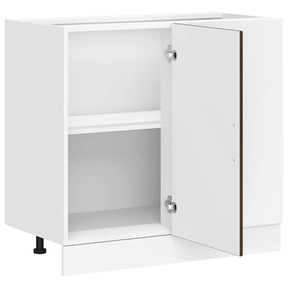 vidaXL Kitchen Base Cabinet "Porto" Brown Oak Engineered Wood