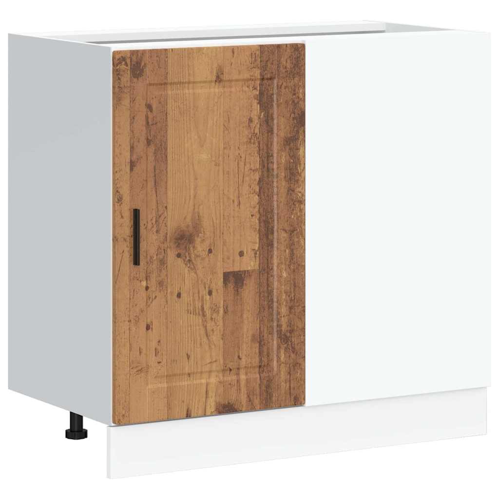 vidaXL Kitchen Base Cabinet Porto Old Wood Engineered Wood