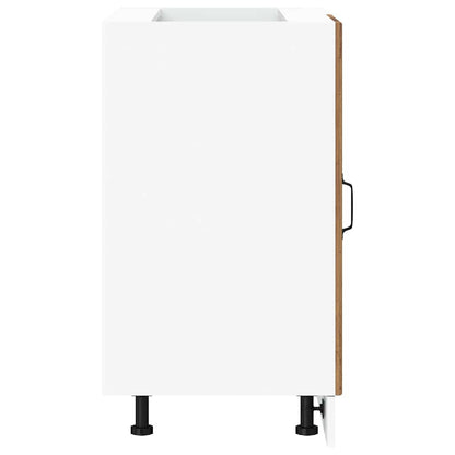 vidaXL Kitchen Base Cabinet Porto Old Wood Engineered Wood