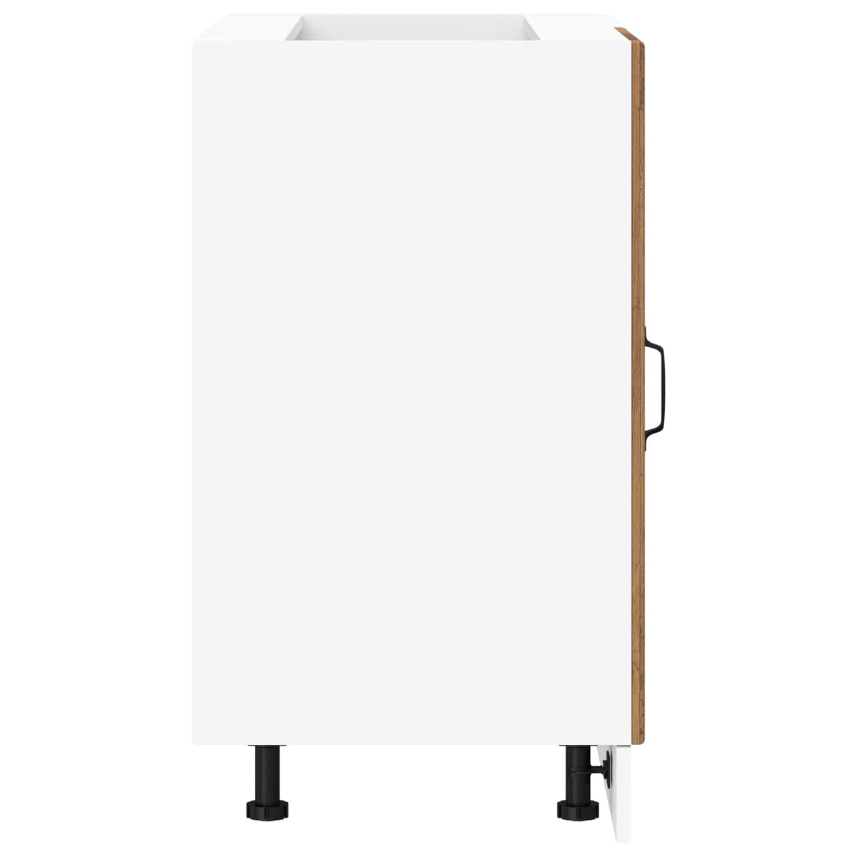 vidaXL Kitchen Base Cabinet "Porto" Old Wood Engineered Wood