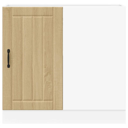 vidaXL Kitchen Base Cabinet "Lucca" Sonoma Oak Engineered Wood