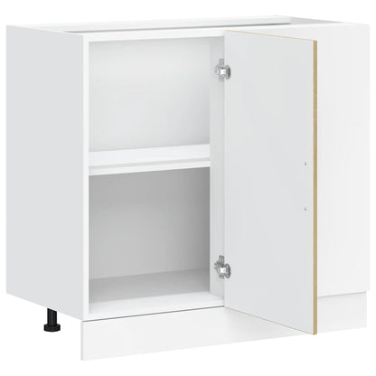 vidaXL Kitchen Base Cabinet "Lucca" Sonoma Oak Engineered Wood