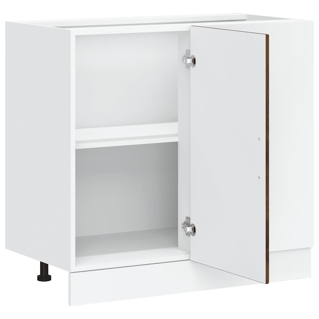 vidaXL Kitchen Base Cabinet Lucca Smoked Oak Engineered Wood