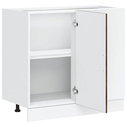 vidaXL Kitchen Base Cabinet Lucca Smoked Oak Engineered Wood
