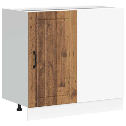 vidaXL Kitchen Base Cabinet Lucca Old Wood Engineered Wood