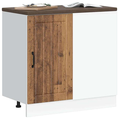 vidaXL Kitchen Base Cabinet Lucca Old Wood Engineered Wood