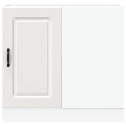 vidaXL Kitchen Base Cabinet "Kalmar" White Engineered Wood