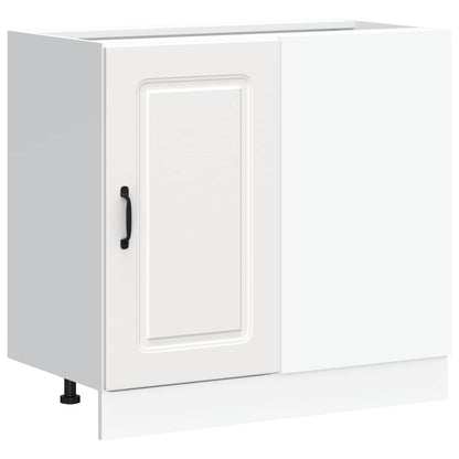 vidaXL Kitchen Base Cabinet "Kalmar" White Engineered Wood