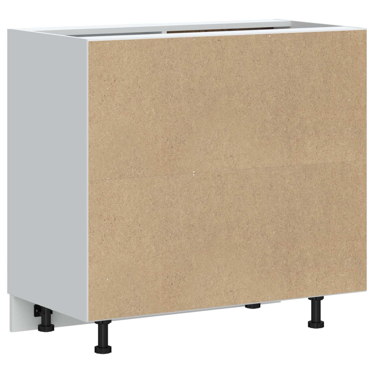vidaXL Kitchen Base Cabinet "Kalmar" White Engineered Wood