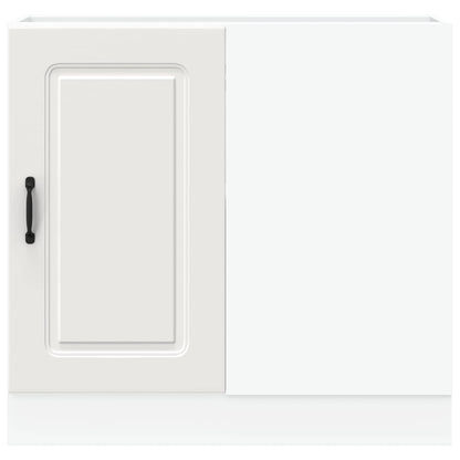 vidaXL Kitchen Base Cabinet "Kalmar" White Engineered Wood