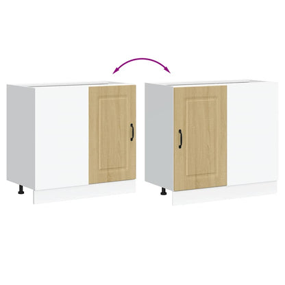 vidaXL Kitchen Base Cabinet Kalmar Sonoma Oak Engineered Wood