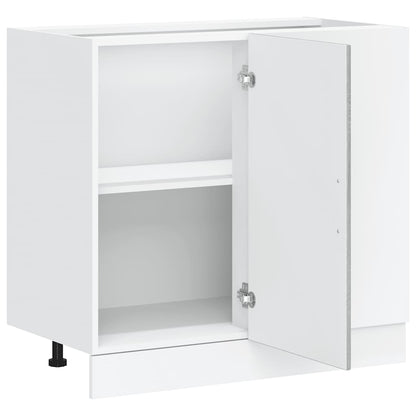 vidaXL Kitchen Base Cabinet Kalmar Grey Sonoma Engineered Wood