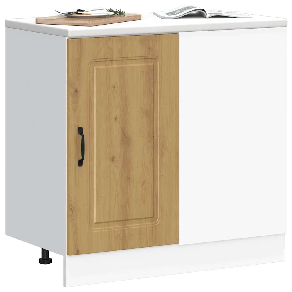 vidaXL Kitchen Base Cabinet Kalmar Artisan Oak Engineered Wood