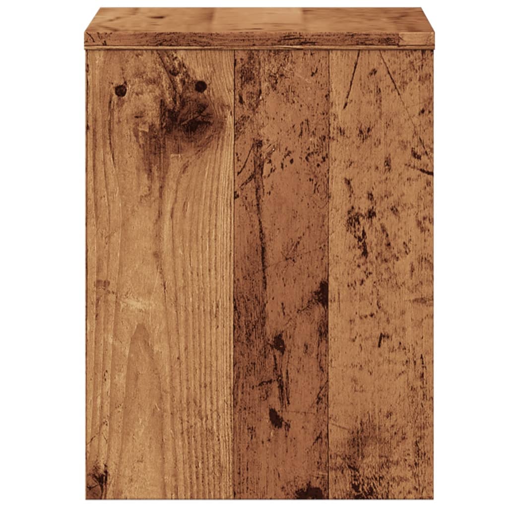 vidaXL Bedside Cabinets 2 pcs Old Wood 40x30x40 cm Engineered Wood