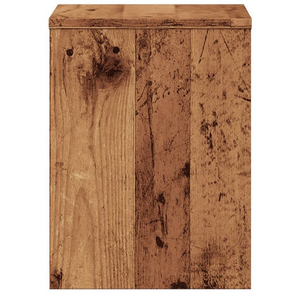 vidaXL Bedside Cabinets 2 pcs Old Wood 40x30x40 cm Engineered Wood