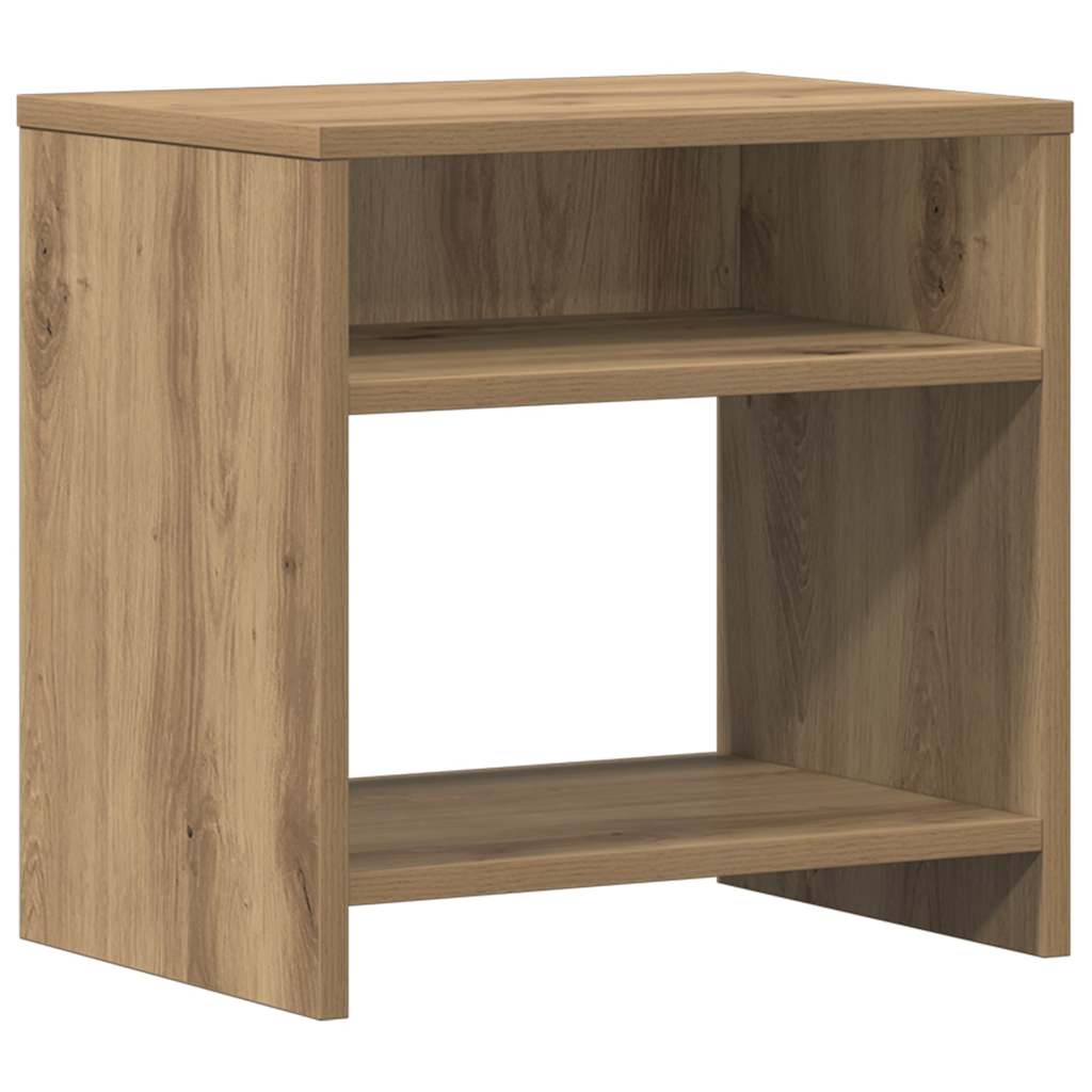 vidaXL Bedside Cabinet Aritisian Oak 40x30x40 cm Engineered Wood