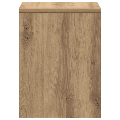 vidaXL Bedside Cabinet Aritisian Oak 40x30x40 cm Engineered Wood