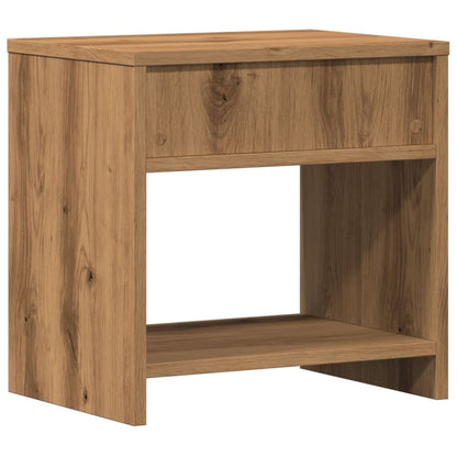 vidaXL Bedside Cabinet Aritisian Oak 40x30x40 cm Engineered Wood